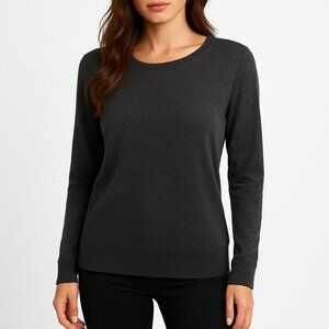 Coin 1804 Gray Long-Sleeve Top - Size 3X